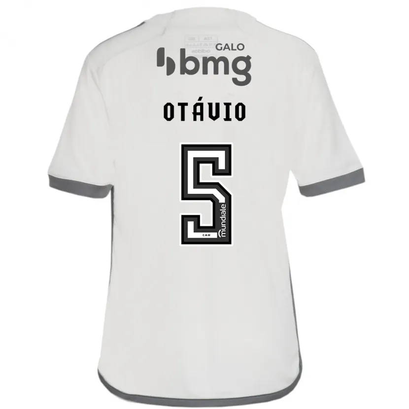 Danxen Men Otávio #5 Off White Away Jersey 2024/25 T-Shirt