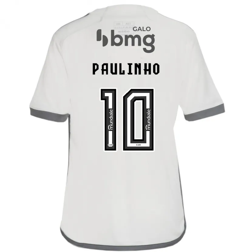 Danxen Men Paulinho #10 Off White Away Jersey 2024/25 T-Shirt