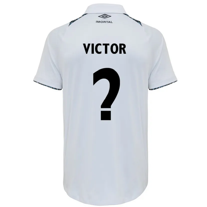 Danxen Men João Victor Castelo #0 White Blue Away Jersey 2024/25 T-Shirt