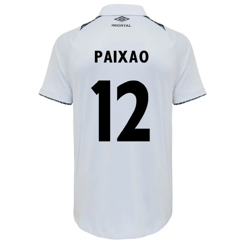 Danxen Men Iasmin Paixão #12 White Blue Away Jersey 2024/25 T-Shirt