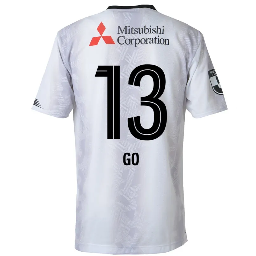 Danxen Men Go Hatano #13 White Black Away Jersey 2024/25 T-Shirt