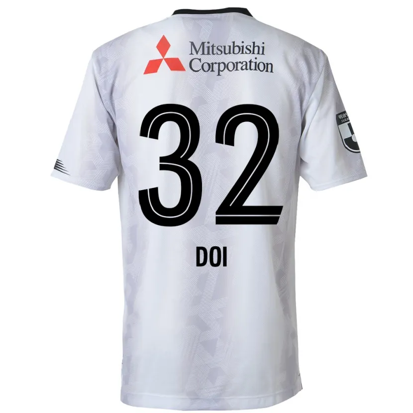 Danxen Men Kanta Doi #32 White Black Away Jersey 2024/25 T-Shirt