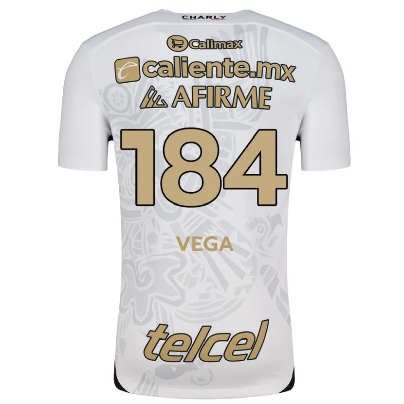 Danxen Men Daniel Vega #184 White Black Away Jersey 2024/25 T-Shirt