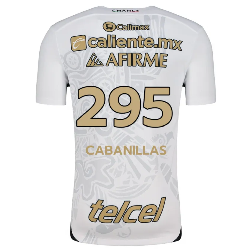 Danxen Men Osvaldo Cabanillas #295 White Black Away Jersey 2024/25 T-Shirt