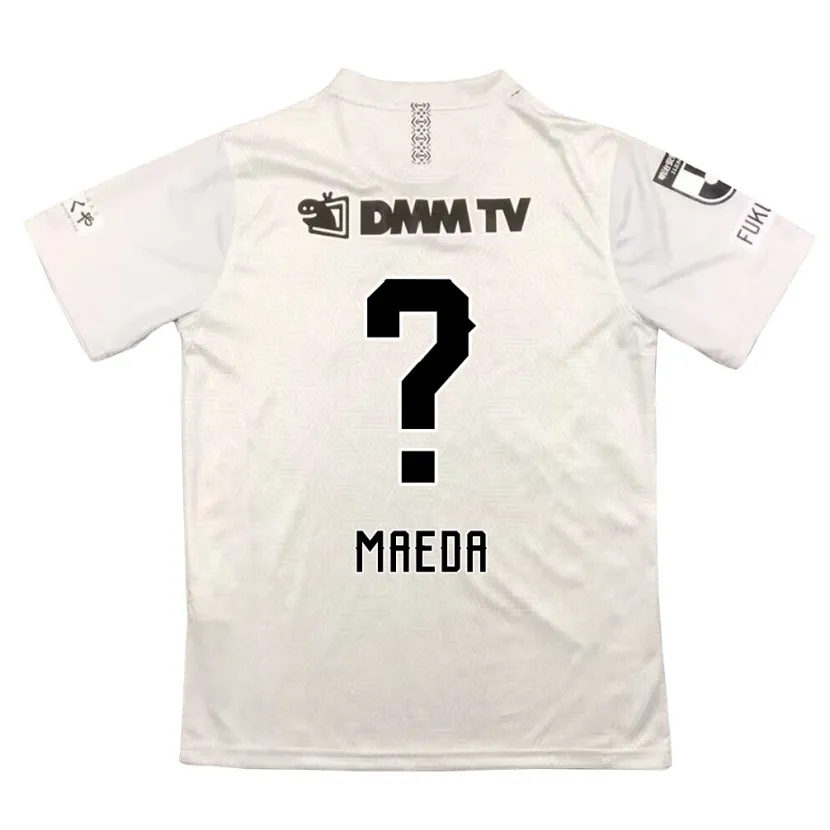 Danxen Men Ichika Maeda #0 Gray Black Away Jersey 2024/25 T-Shirt