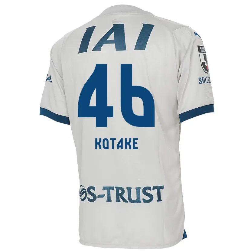 Danxen Men Sean Kotake #46 White Blue Away Jersey 2024/25 T-Shirt