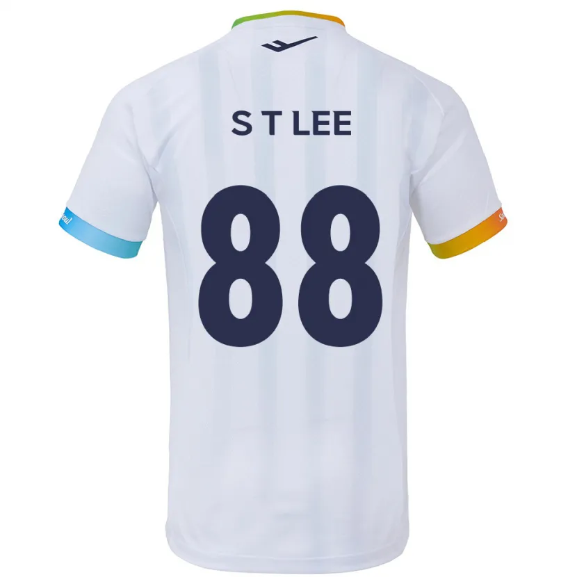 Danxen Men Tae-Seok Lee #88 White Blue Away Jersey 2024/25 T-Shirt