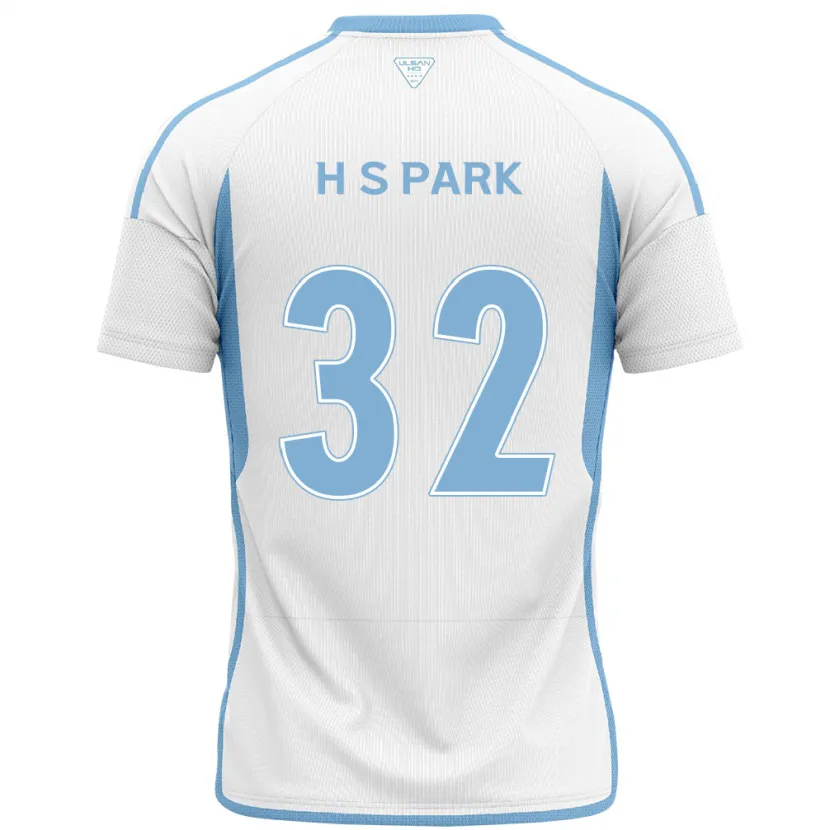 Danxen Men Sung-Hyun Park #32 White Blue Away Jersey 2024/25 T-Shirt