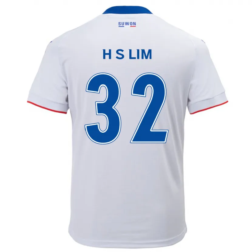 Danxen Men Seong-Hyeon Lim #32 White Blue Away Jersey 2024/25 T-Shirt