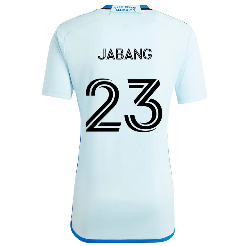 Danxen Men Ousman Jabang #23 Ice Blue Away Jersey 2024/25 T-Shirt