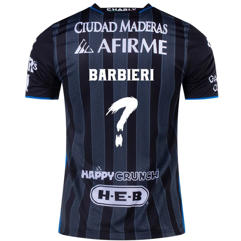 Danxen Men Miguel Barbieri #0 White Black Away Jersey 2024/25 T-Shirt