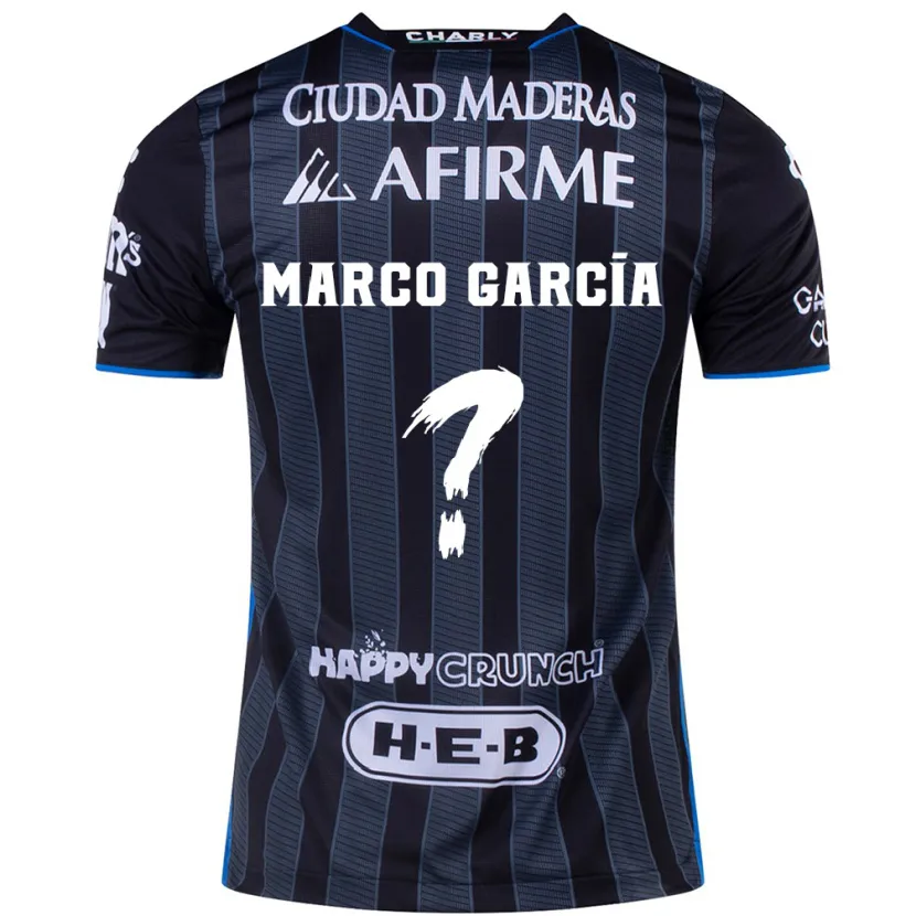 Danxen Men Marco García #0 White Black Away Jersey 2024/25 T-Shirt