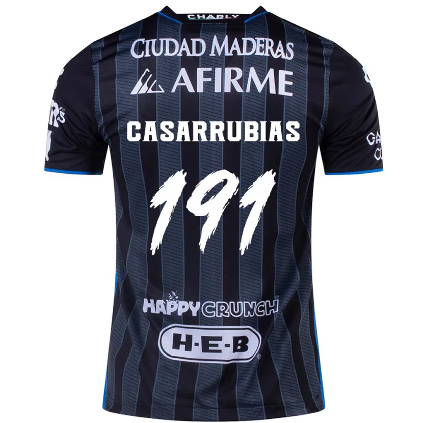 Danxen Men Aaron Casarrubias #191 White Black Away Jersey 2024/25 T-Shirt