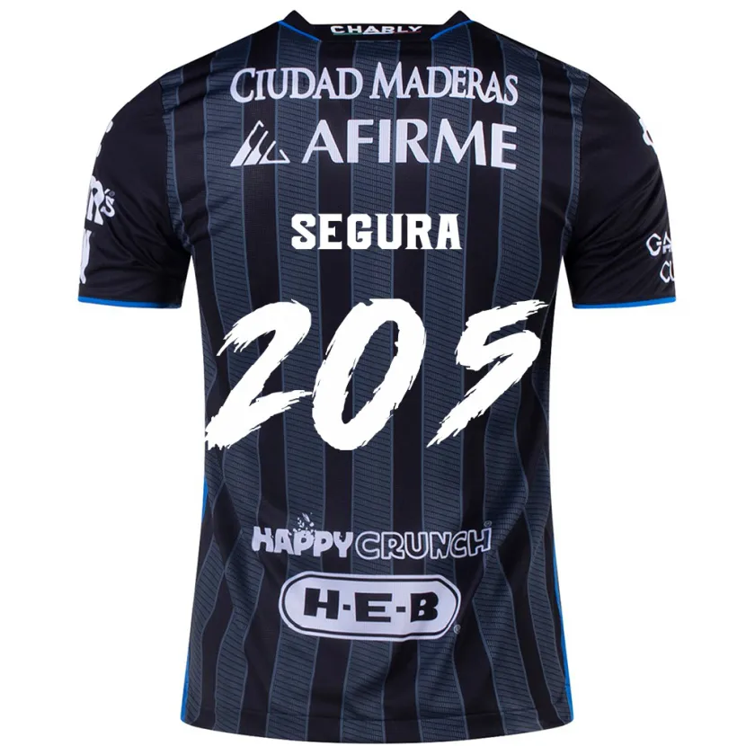 Danxen Men Mathías Segura #205 White Black Away Jersey 2024/25 T-Shirt