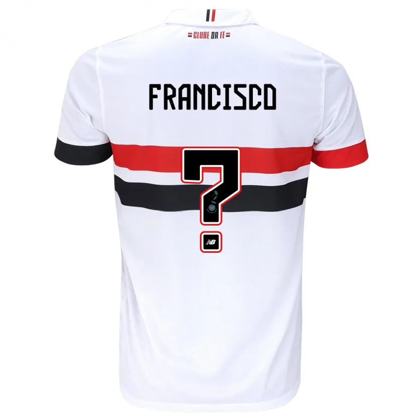 Danxen Women Ryan Francisco #0 White Red Black Home Jersey 2024/25 T-Shirt