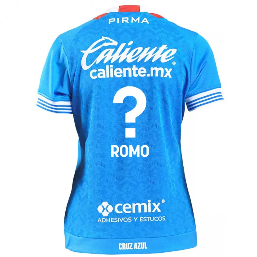 Danxen Women Luis Romo #0 Sky Blue Home Jersey 2024/25 T-Shirt