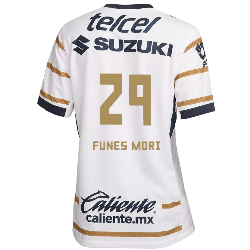 Danxen Women Rogelio Funes Mori #29 White Obsidian Home Jersey 2024/25 T-Shirt