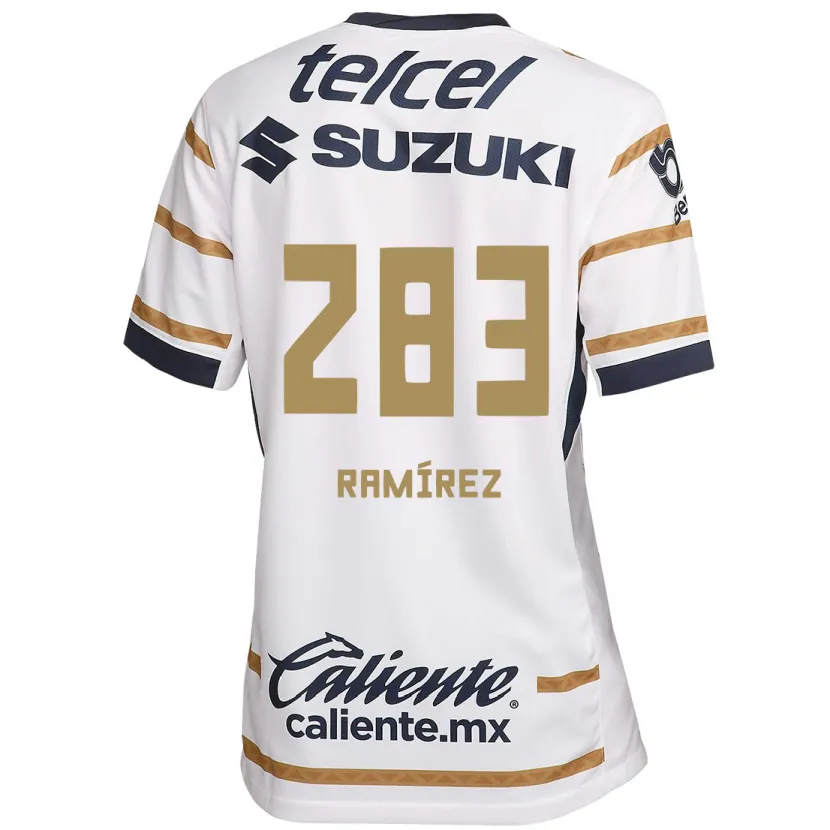 Danxen Women Dennis Ramírez #283 White Obsidian Home Jersey 2024/25 T-Shirt