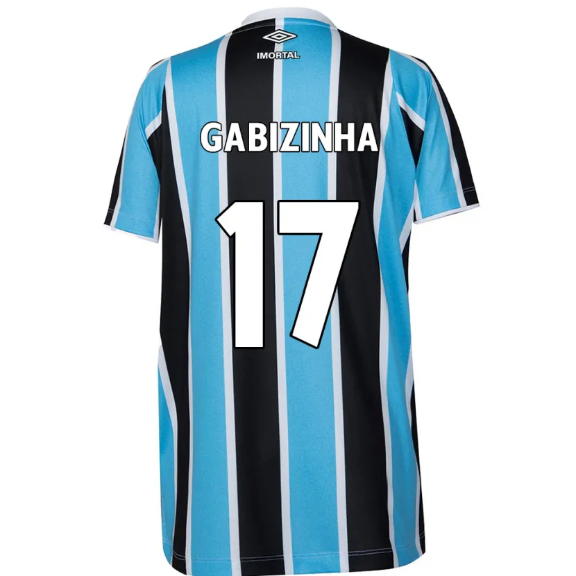 Danxen Women Gabizinha #17 Blue Black White Home Jersey 2024/25 T-Shirt