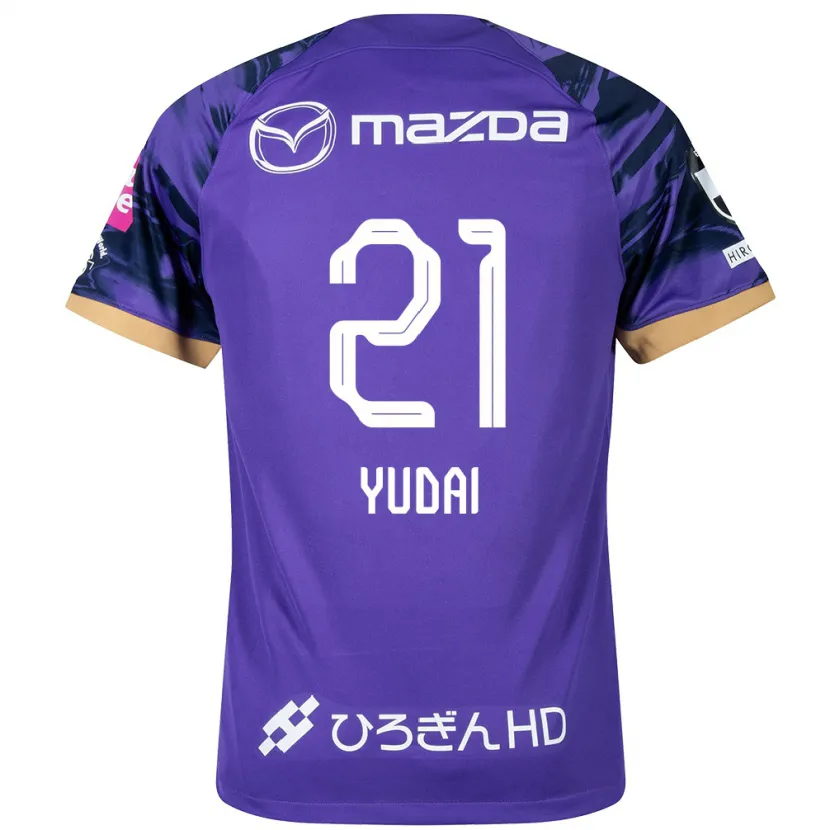 Danxen Women Yudai Tanaka #21 Purple White Home Jersey 2024/25 T-Shirt