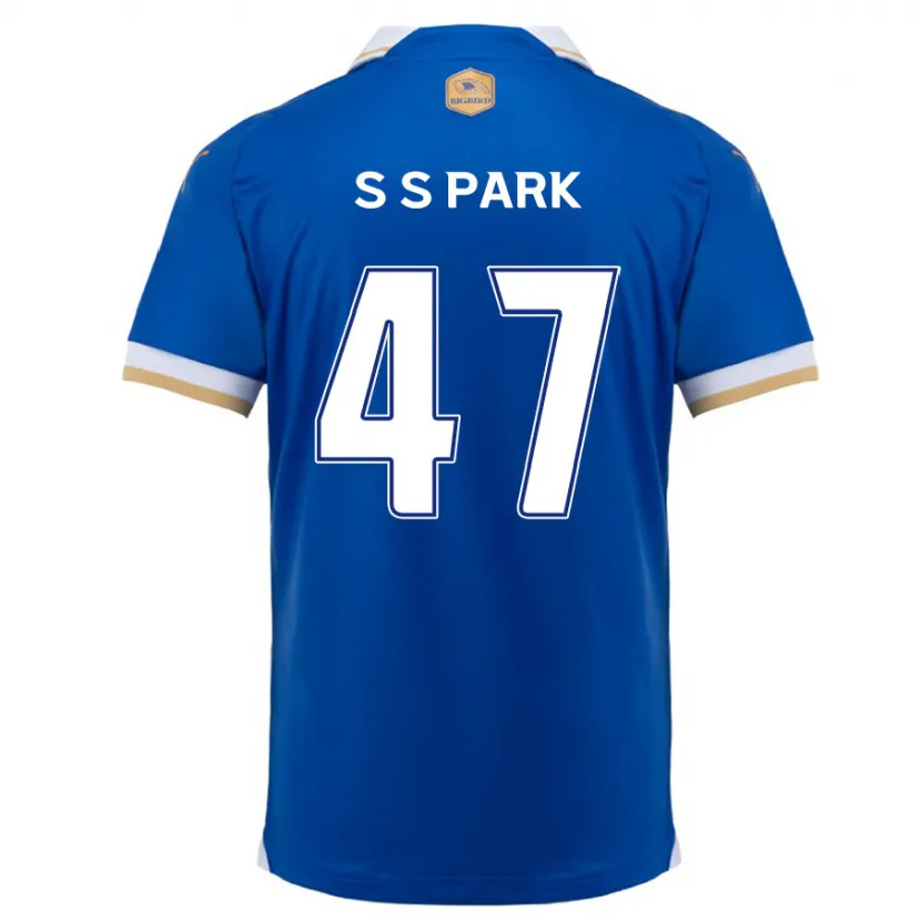 Danxen Women Seung-Soo Park #47 Blue White Home Jersey 2024/25 T-Shirt