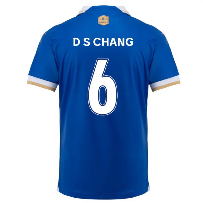 Danxen Women Se-Dong Chang #6 Blue White Home Jersey 2024/25 T-Shirt