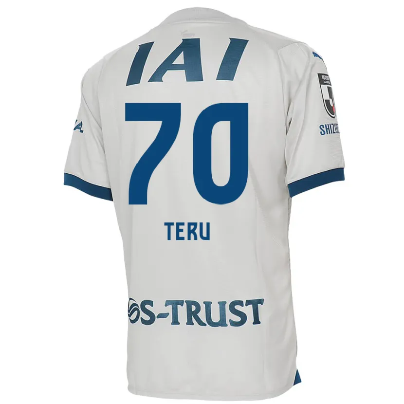 Danxen Women Teruki Hara #70 White Blue Away Jersey 2024/25 T-Shirt