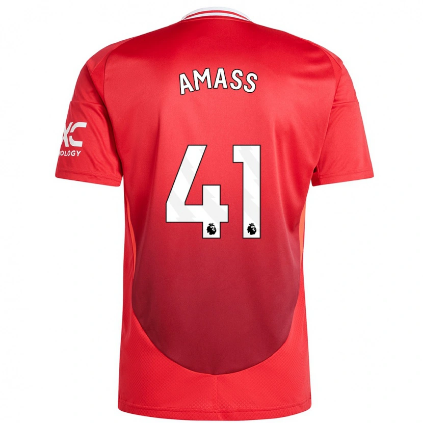 Danxen Kid Harry Amass #41 Bright Red Home Jersey 2024/25 T-Shirt