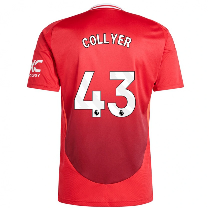 Danxen Kid Toby Collyer #43 Bright Red Home Jersey 2024/25 T-Shirt