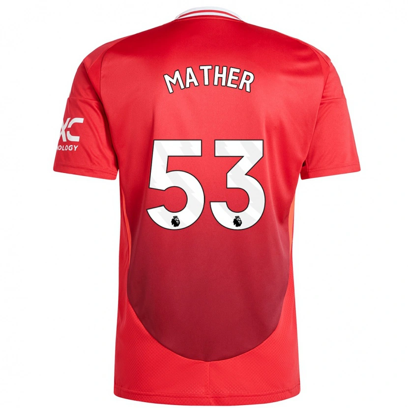 Danxen Kid Sam Mather #53 Bright Red Home Jersey 2024/25 T-Shirt