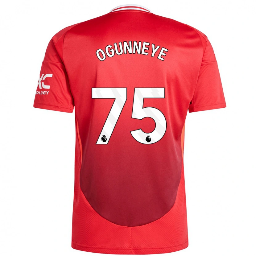 Danxen Kid Habeeb Ogunneye #75 Bright Red Home Jersey 2024/25 T-Shirt