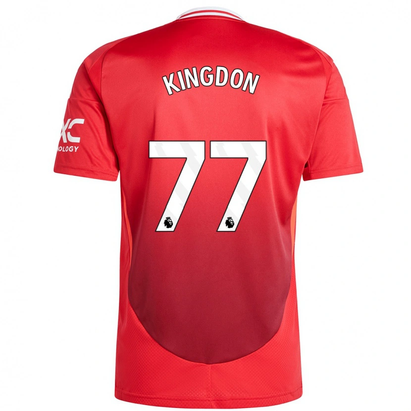 Danxen Kid Jack Kingdon #77 Bright Red Home Jersey 2024/25 T-Shirt