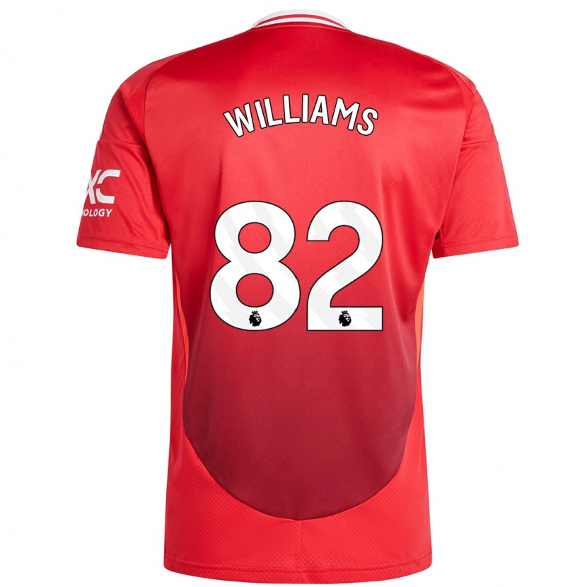 Danxen Kid Ethan Williams #82 Bright Red Home Jersey 2024/25 T-Shirt