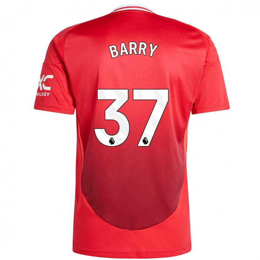 Danxen Kid Keira Barry #37 Bright Red Home Jersey 2024/25 T-Shirt