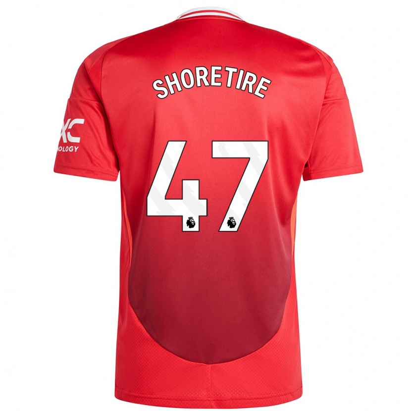 Danxen Kid Shola Shoretire #47 Bright Red Home Jersey 2024/25 T-Shirt