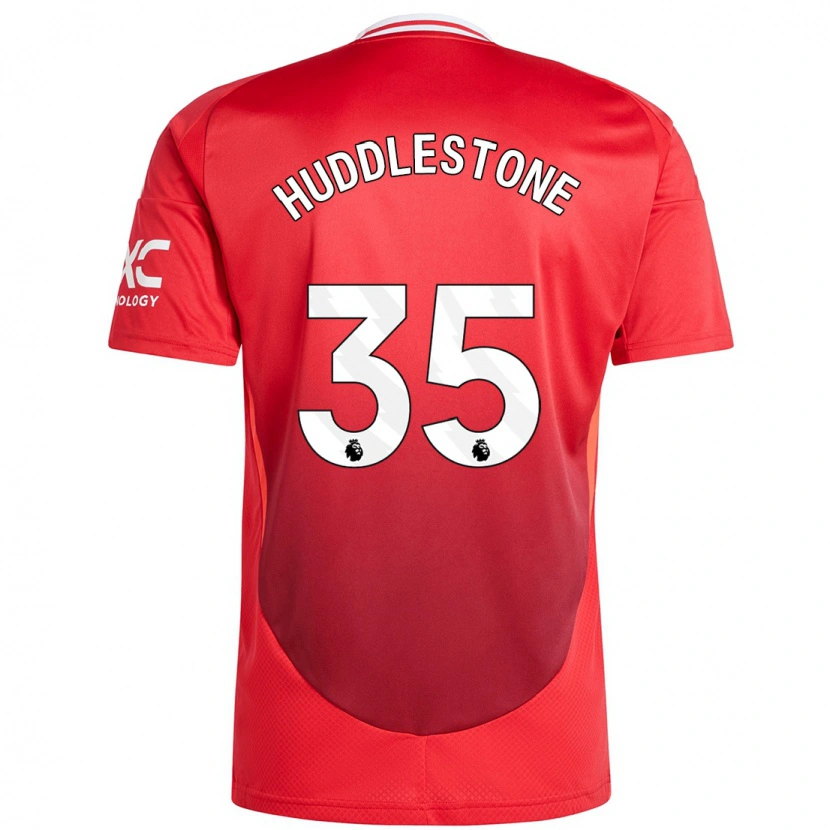 Danxen Kid Tom Huddlestone #35 Bright Red Home Jersey 2024/25 T-Shirt