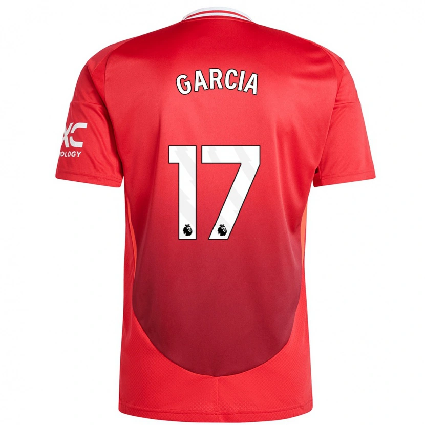 Danxen Kid Lucia Garcia #17 Bright Red Home Jersey 2024/25 T-Shirt