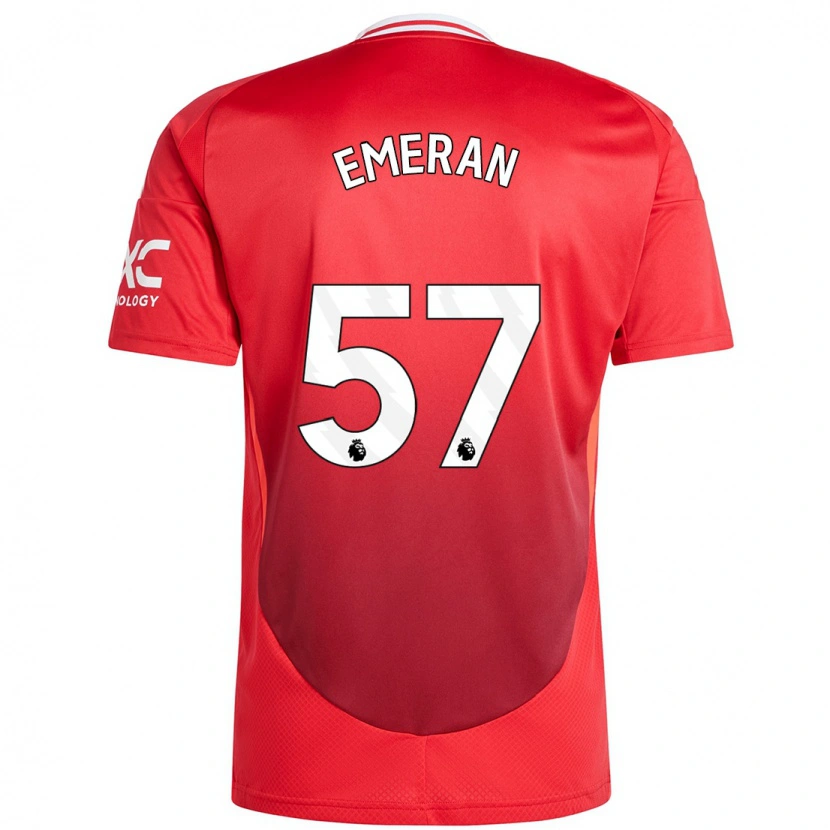 Danxen Kid Noam Emeran #57 Bright Red Home Jersey 2024/25 T-Shirt