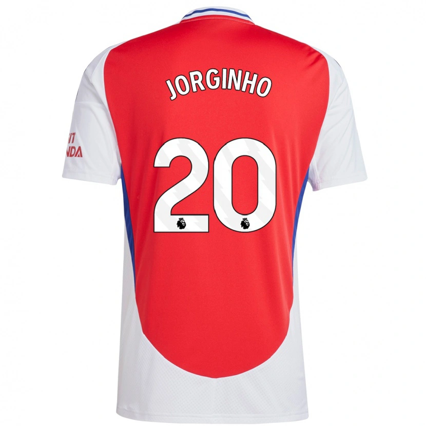 Danxen Kid Jorginho #20 Red White Home Jersey 2024/25 T-Shirt