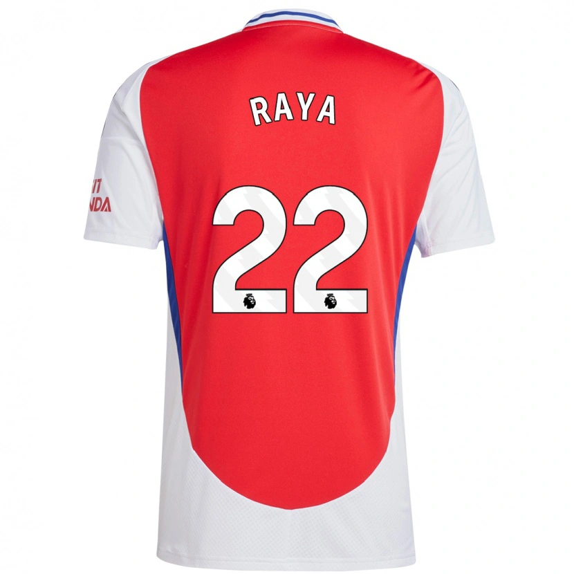 Danxen Kid David Raya #22 Red White Home Jersey 2024/25 T-Shirt