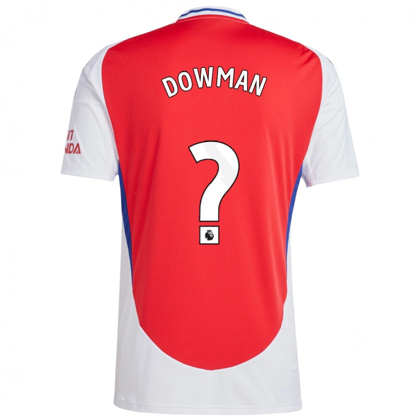 Danxen Kid Max Dowman #0 Red White Home Jersey 2024/25 T-Shirt