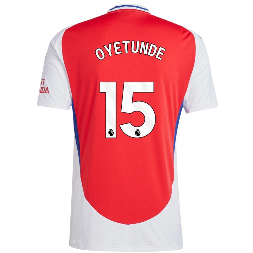 Danxen Kid Daniel Oyetunde #15 Red White Home Jersey 2024/25 T-Shirt