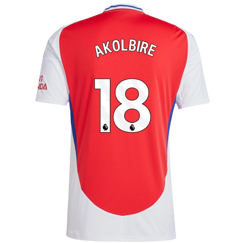 Danxen Kid Bless Akolbire #18 Red White Home Jersey 2024/25 T-Shirt