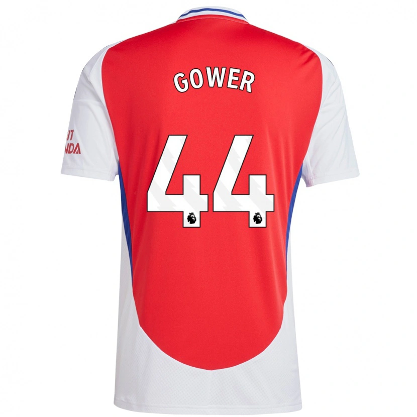 Danxen Kid Jimi Gower #44 Red White Home Jersey 2024/25 T-Shirt