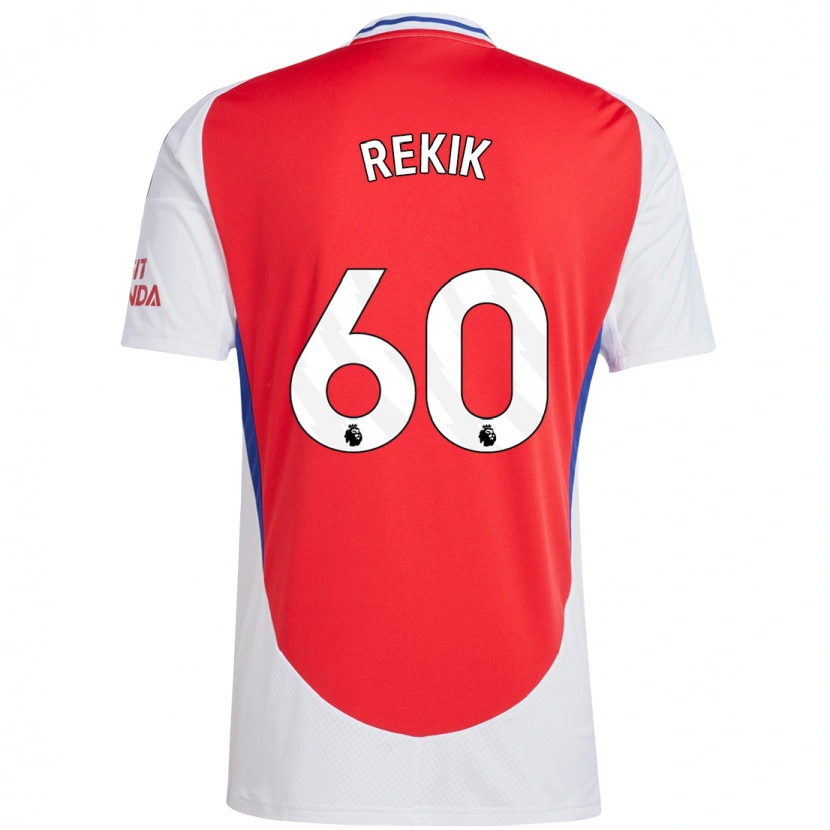 Danxen Kid Omar Rekik #60 Red White Home Jersey 2024/25 T-Shirt