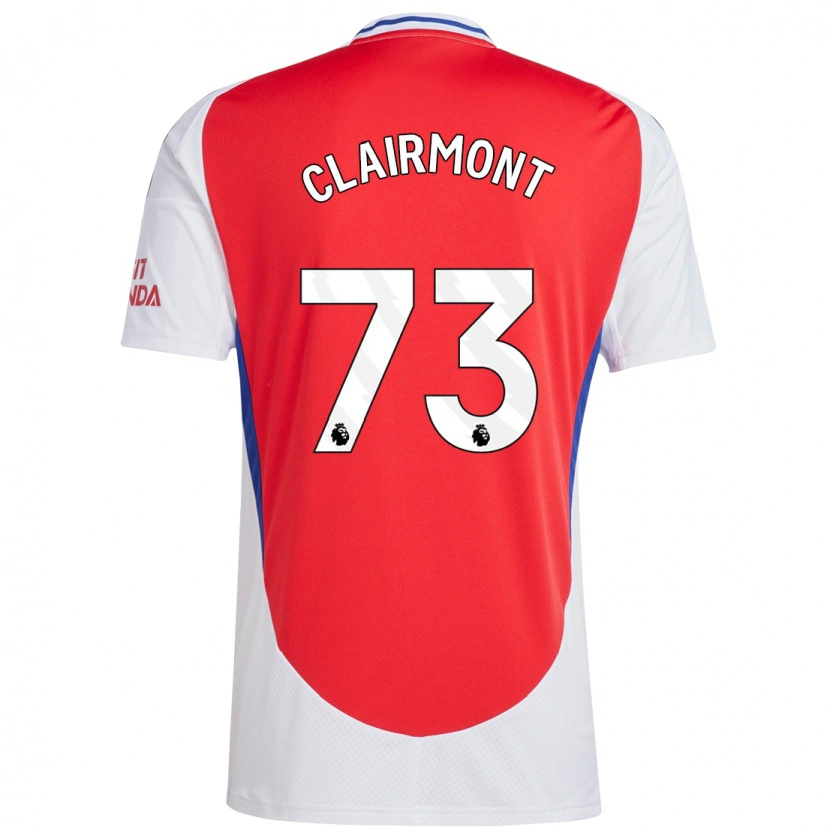 Danxen Kid Reece Clairmont #73 Red White Home Jersey 2024/25 T-Shirt