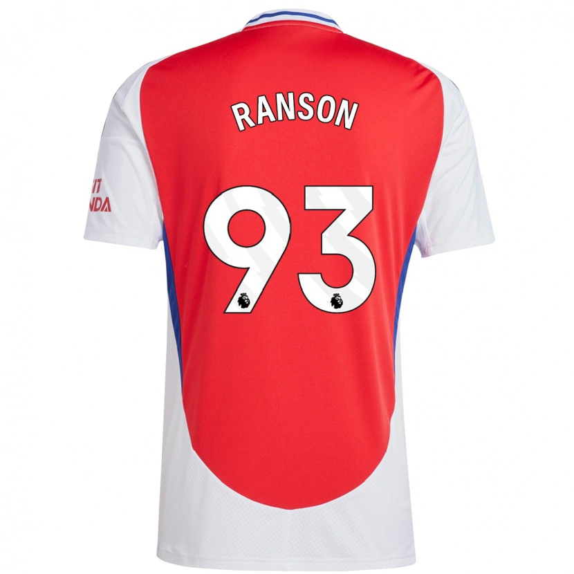 Danxen Kid Khari Ranson #93 Red White Home Jersey 2024/25 T-Shirt