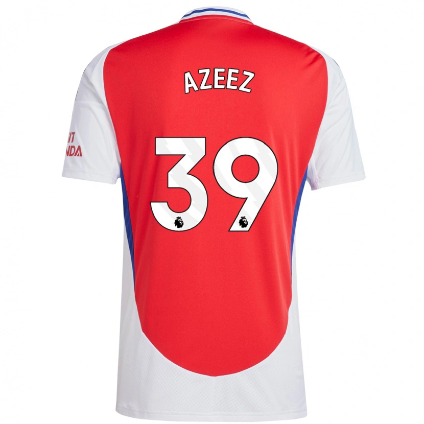 Danxen Kid Miguel Azeez #39 Red White Home Jersey 2024/25 T-Shirt