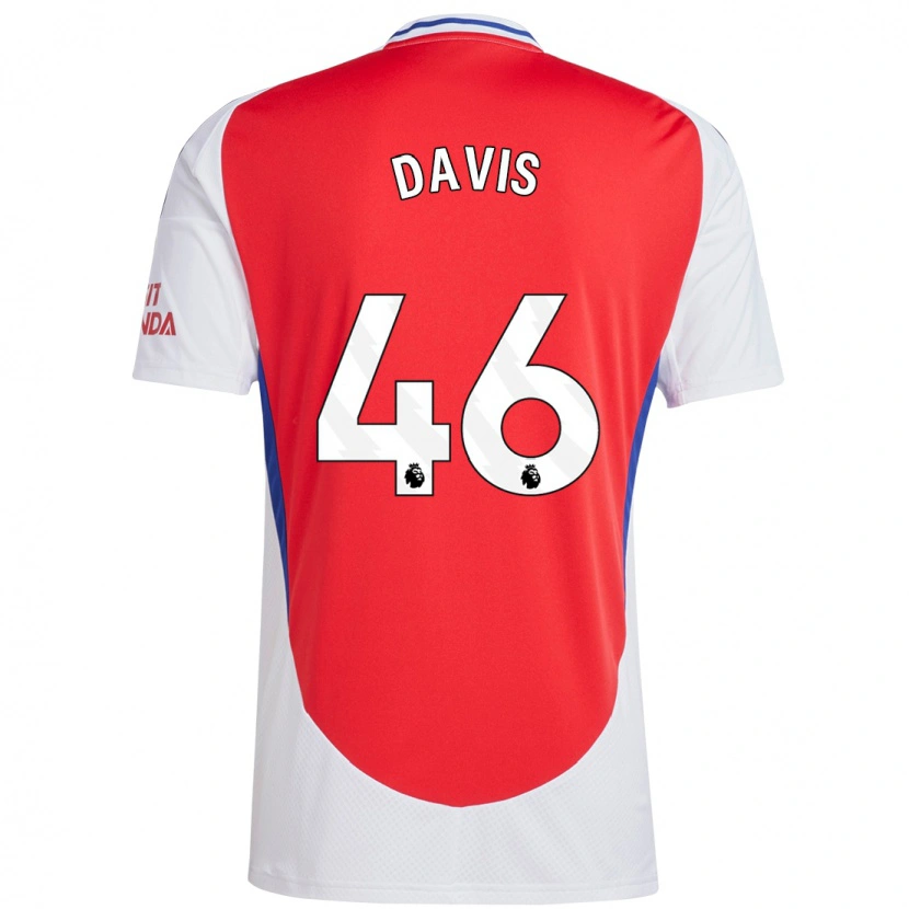 Danxen Kid Timi Davis #46 Red White Home Jersey 2024/25 T-Shirt