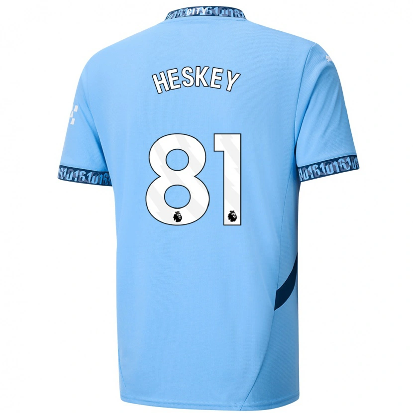 Danxen Kid Jaden Heskey #81 Navy Blue Home Jersey 2024/25 T-Shirt